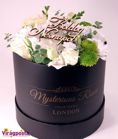 Virágposta - Virágdoboz habbal!